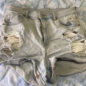 american eagle jean shorts
